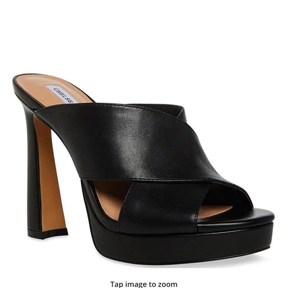 Chelsea & Violet Shoes Chelsea Violet The Jean Cross Band Leather